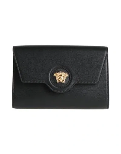 Versace Woman Handbag Black Size - Leather