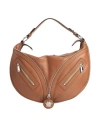 Versace Woman Handbag Brown Size - Calfskin