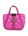 Versace Woman Handbag Fuchsia Size - Viscose, Silk, Lambskin In Pink
