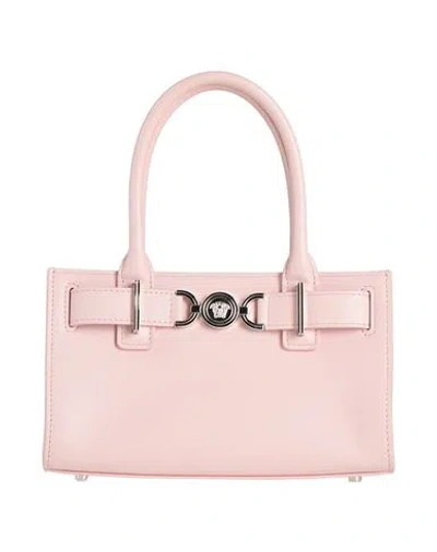 Versace Woman Handbag Light Pink Size - Calfskin