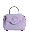 Versace Woman Handbag Lilac Size - Calfskin In Purple