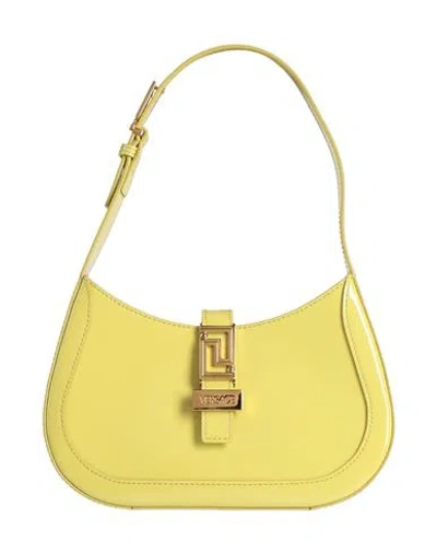 Versace Woman Handbag Lime Green Size - Calfskin