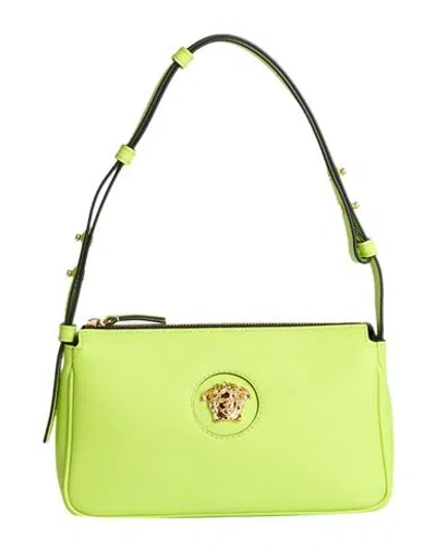 Versace Woman Handbag Lime Green Size - Calfskin