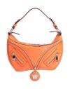 Versace Woman Handbag Orange Size - Calfskin