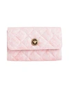 Versace Woman Handbag Pink Size - Polyamide, Cotton, Polyester In Pink