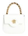 Versace Woman Handbag White Size - Calfskin