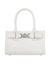 Versace Woman Handbag White Size - Calfskin