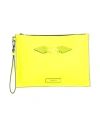 Versace Woman Handbag Yellow Size - Calfskin