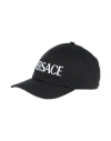 Versace Logo Cap In Black
