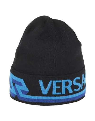 Versace Woman Hat Black Size Onesize Wool