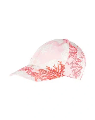 Versace Woman Hat Pink Size 7 ⅛ Polyester