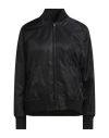 Versace Woman Jacket Black Size 10 Polyamide, Polyester In Black