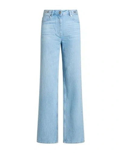 Versace Woman Jeans Blue Size 25 Cotton