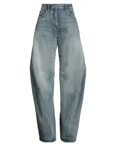 Versace Woman Jeans Blue Size 28 Cotton