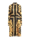 Versace Woman Midi Dress Black Size 0 Polyester In Black