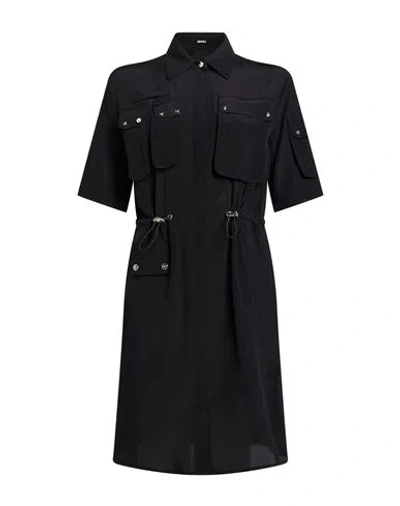 Versace Woman Mini Dress Black Size 0 Silk