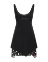 Versace X Dua Lipa Butterflies Minidress In Black