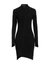 Versace Woman Mini Dress Black Size 6 Viscose, Elastane In Black