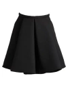 Versace Woman Mini Skirt Black Size 0 Polyester In Black