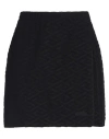 Versace Woman Mini Skirt Black Size 8 Polyamide, Elastane