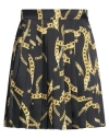 Versace Woman Mini Skirt Black Size 8 Polyester