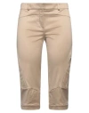 Versace Woman Pants Beige Size 6 Cotton, Elastane In Beige
