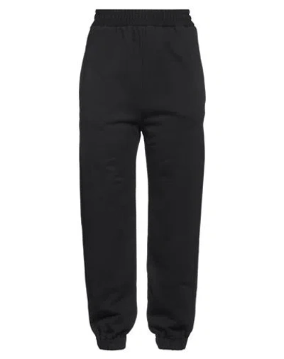 Versace Woman Pants Black Size 10 Cotton