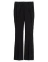Versace Woman Pants Black Size 14 Cotton, Elastane In Black