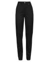 Versace Woman Pants Black Size 31 Cotton, Elastane, Polyamide In Black