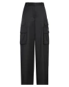 Versace Woman Pants Black Size 4 Virgin Wool In Black