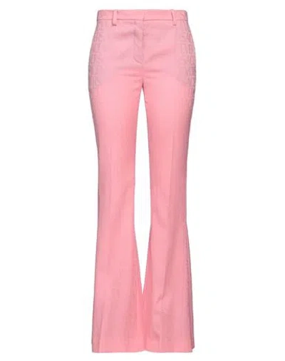 Versace Woman Pants Pink Size 6 Virgin Wool