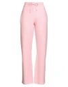 Versace Knitted Bootcut Sweatpants With Elastic Waistband In Pink
