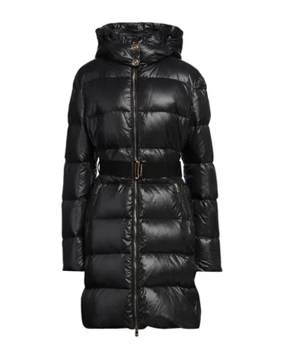Versace Woman Puffer Black Size 10 Polyester