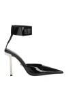 Versace Woman Pumps Black Size 6 Calfskin