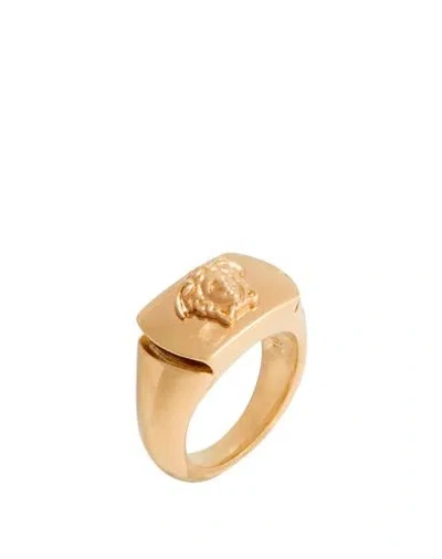Versace Woman Ring Gold Size 9 Metal
