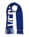 Versace Woman Scarf Blue Size - Wool