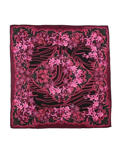 Versace Woman Scarf Garnet Size - Silk In Red