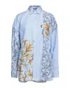 Versace Shirts In Blue