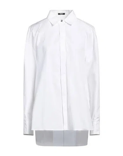 Versace Woman Shirt White Size 4 Cotton