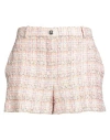 Versace Tweed Shorts In Pink