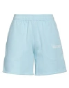 Versace 1978 Re-edition Brushed Jersey Shorts In Blue
