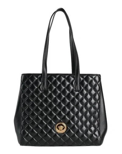 Versace Woman Shoulder Bag Black Size - Lambskin