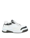 Versace Woman Sneakers White Size 7 Leather In White