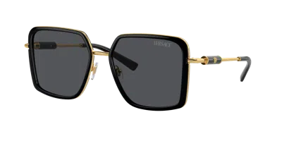 Versace Woman Sunglass Ve2261 In Black