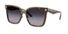 Versace Medusa Plaque Detailing Sunglasses In Grey Gradient