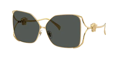 Versace Woman Sunglass Ve2288 In Gray