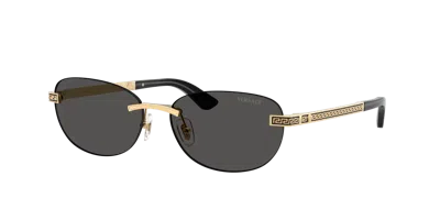 Versace Frau Sunglass Ve2307 In Gold