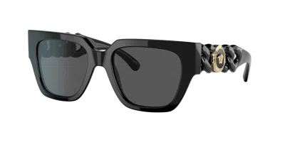 Versace 0ve4409 Oversized Square Frame Sunglasses In Black