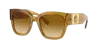 Versace Woman Sunglasses Ve4437u In Light Yellow Gradient Ochre