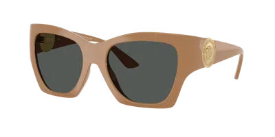 Versace Woman Sunglass Ve4452 In Brown